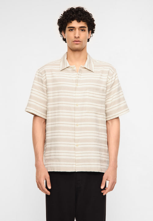 Manael beige stripe