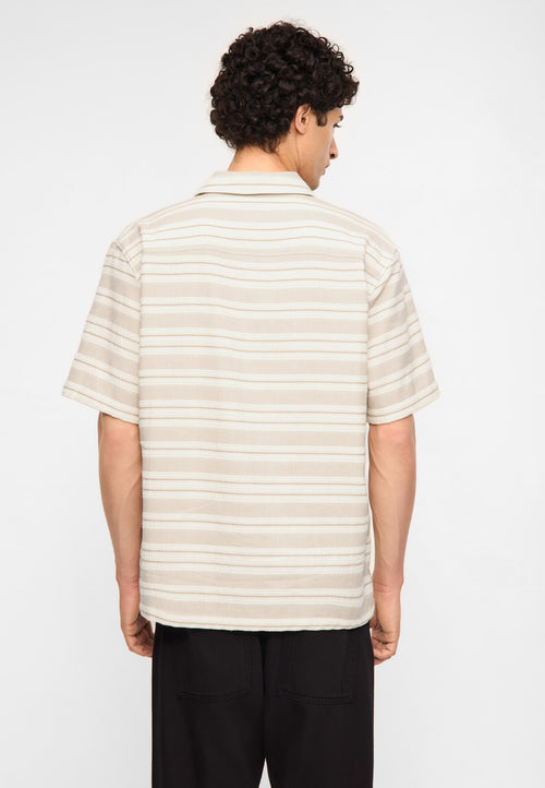 Manael beige stripe