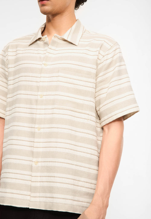 Manael beige stripe