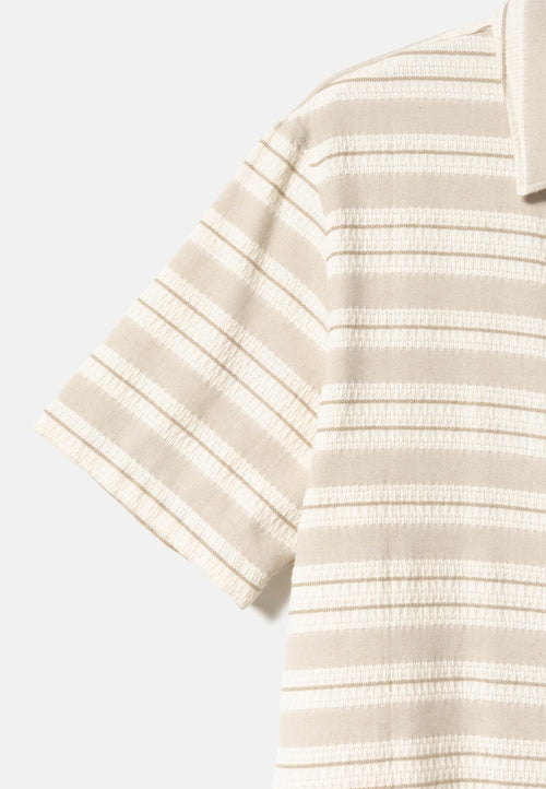 Manael beige stripe