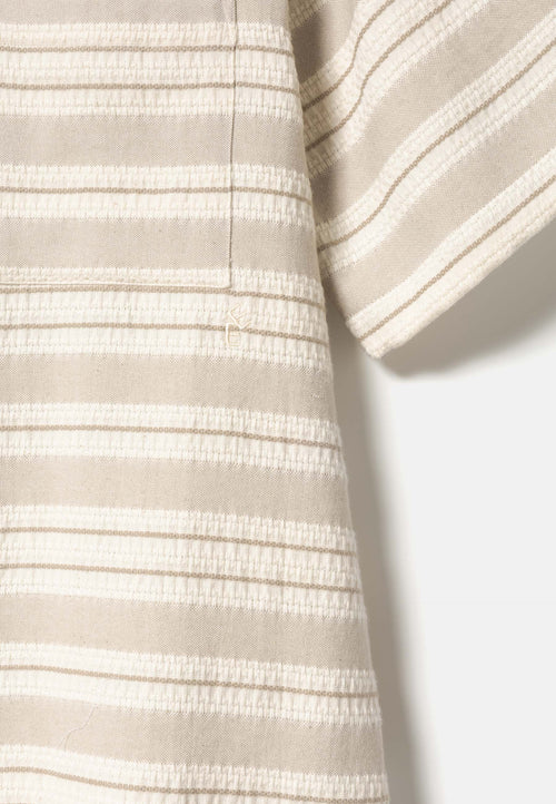 Manael beige stripe