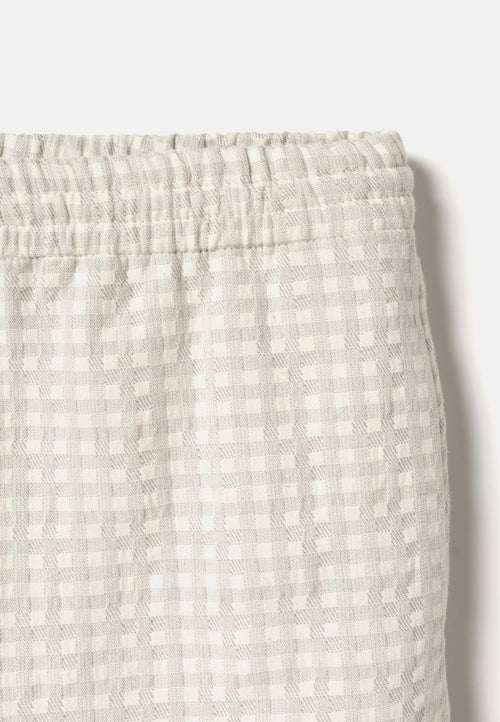 Ryan Shorts light grey check