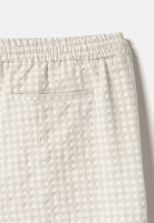 Ryan Shorts light grey check