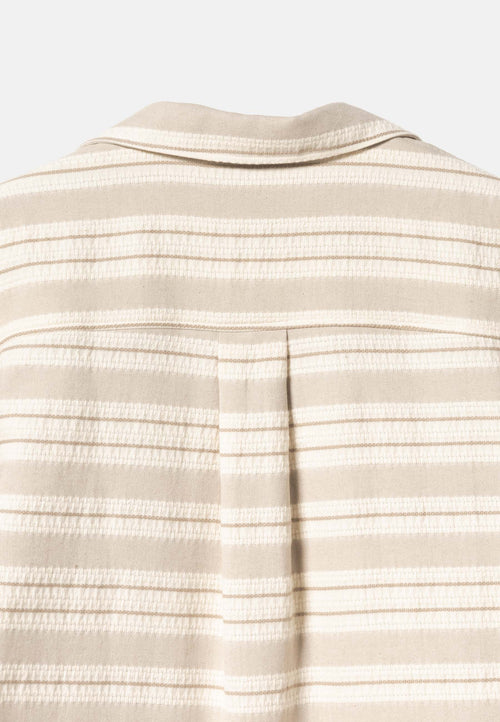 Silvy beige stripe