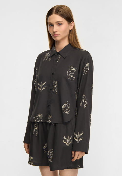 Wendely AOP night grey